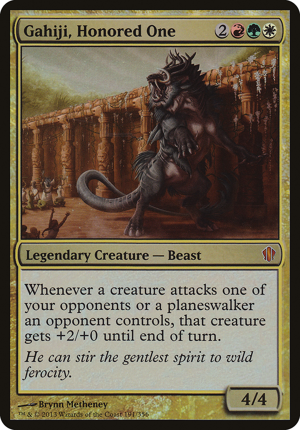 Gahiji, Honored One (Commander 2013) [OVER - 191]