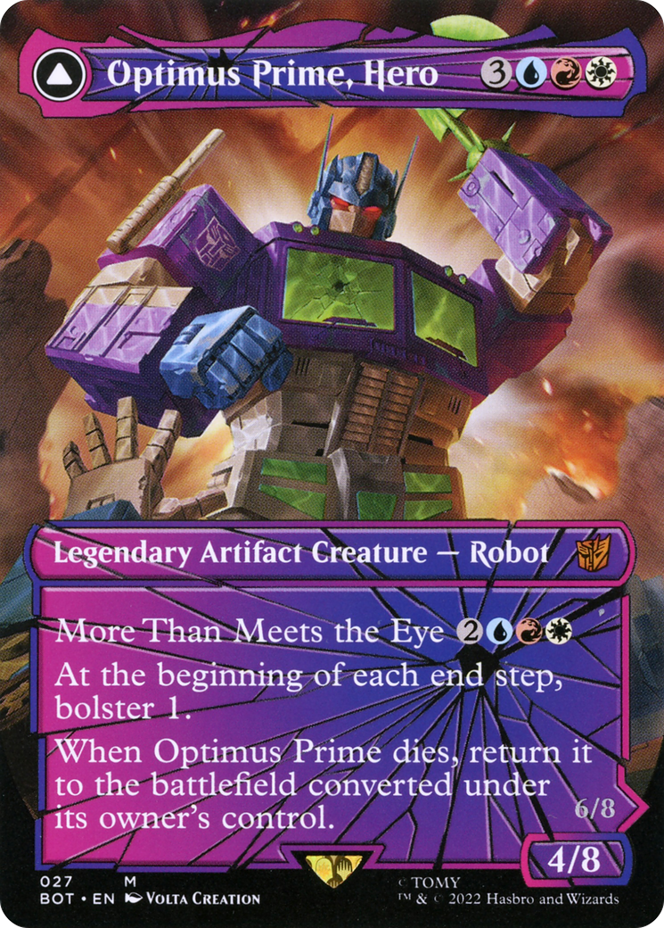 Optimus Prime, Hero (Shattered Glass) [BOT - 27]