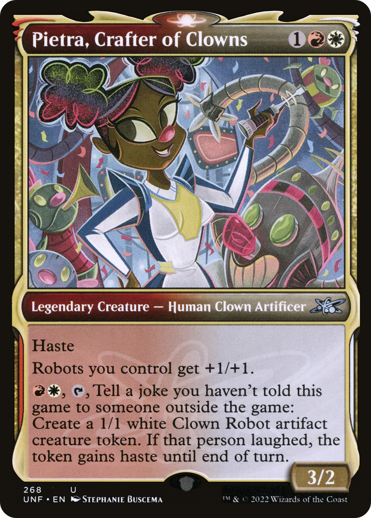 Pietra, Crafter of Clowns (Showcase) [UNF - 268]