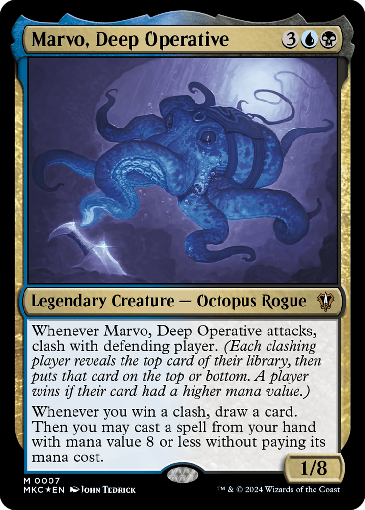 Marvo, Deep Operative [MKC - 7]