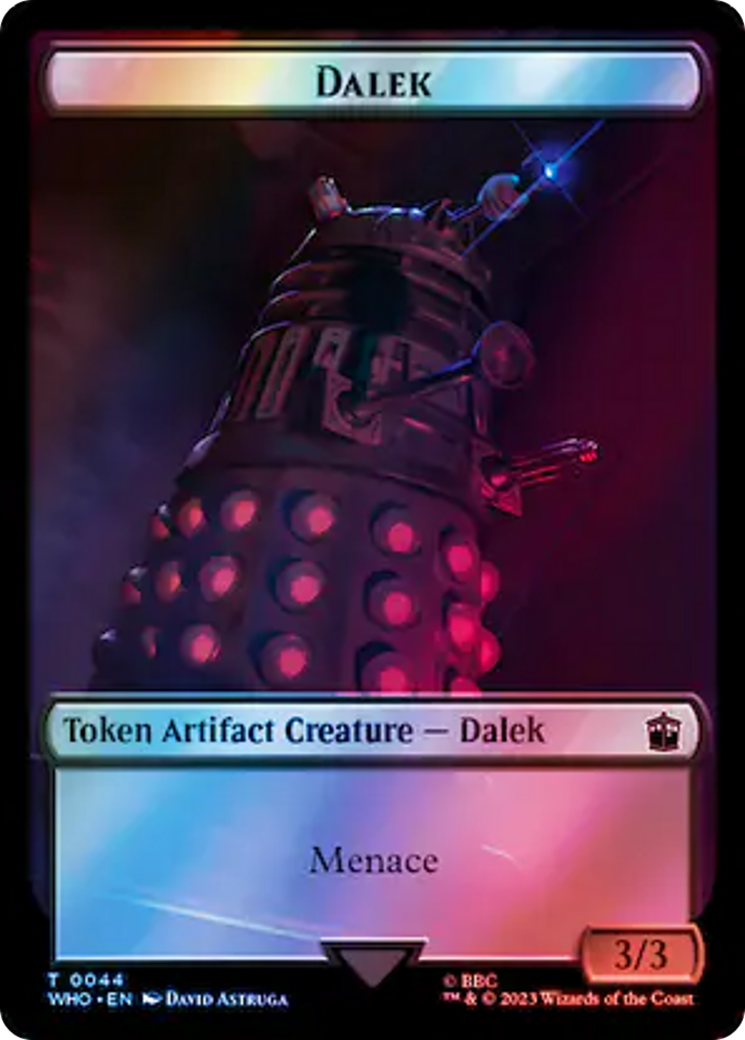 Dalek (TWHO-044) - Doctor Who Tokens Foil
