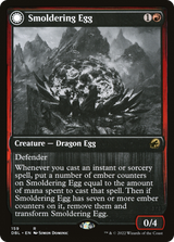 Smoldering Egg (DBL-159) - Innistrad: Double Feature: (Double Faced Transform)