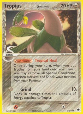 Tropius (Delta Species) [DF - 23/101]