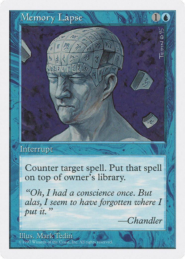 Memory Lapse [5ED - N/A]