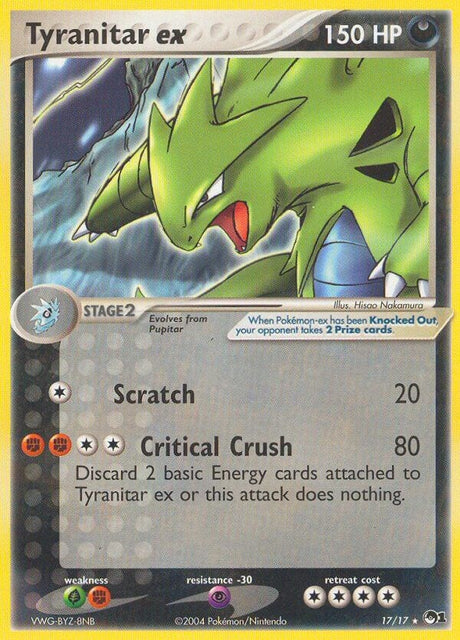 Tyranitar ex (Holo)