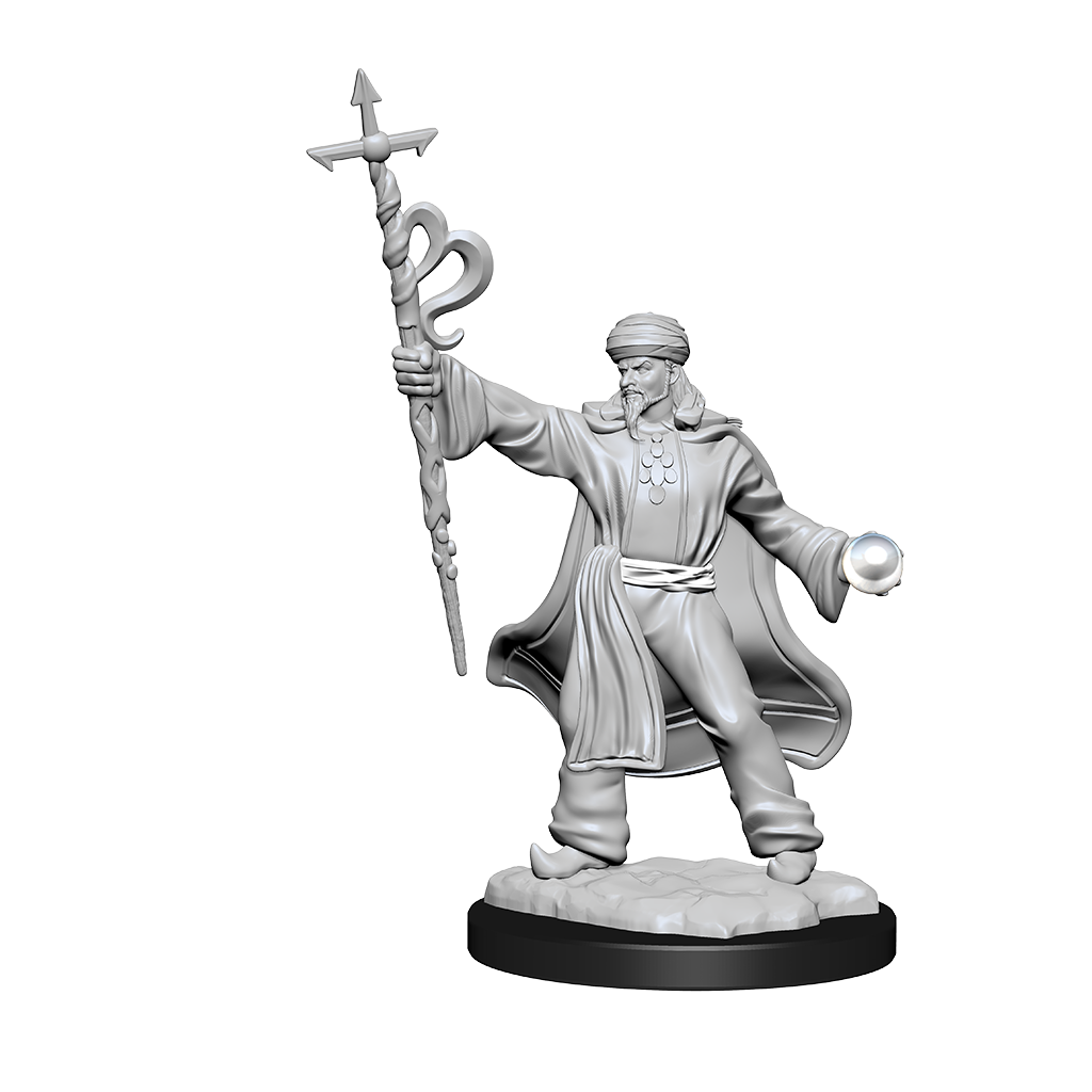 Nolzur's Marvelous Miniatures - Human Wizard (male)