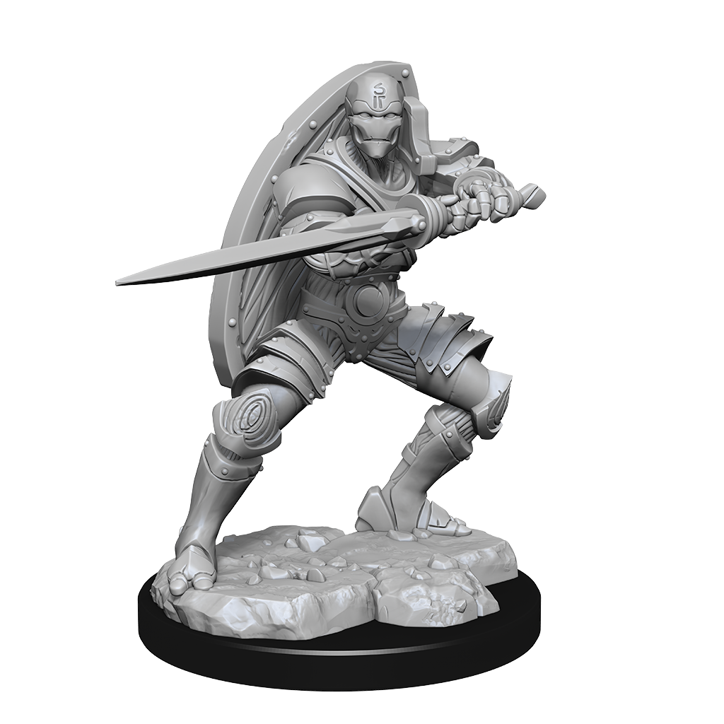 Nolzur's Marvelous Miniatures - Warforged Fighter