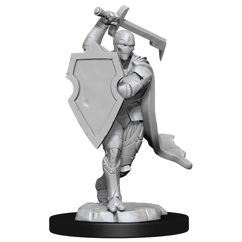 Nolzur's Marvelous Miniatures - Warforged Fighter