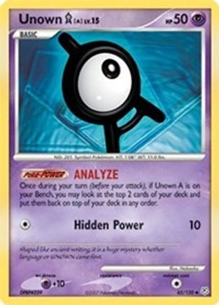 Unown [A] [DP - 65/130]