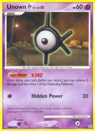 Unown [K] [SW - 68/132]
