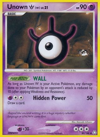 Unown (W) [LA - 80/146]