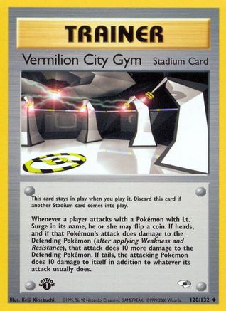 Vermilion City Gym 120  - Unlimited Gym Heroes - Uncommon