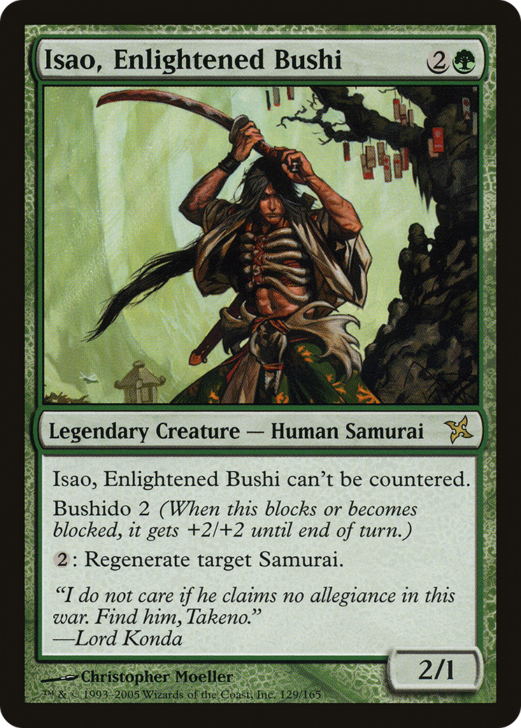 Isao, Enlightened Bushi [BOK - 129]
