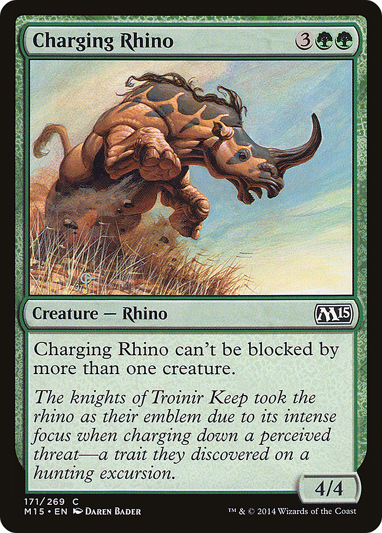 Charging Rhino [M15 - 171]