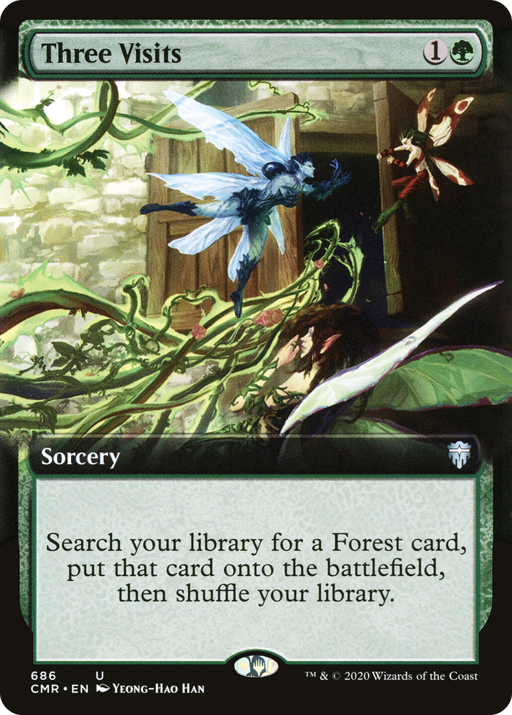 Three Visits (Extended Art) [CMR - 686]