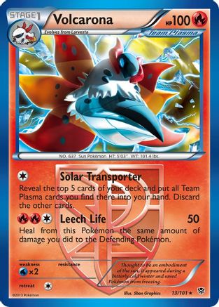 Volcarona (Team Plasma) [PLB - 13/101]