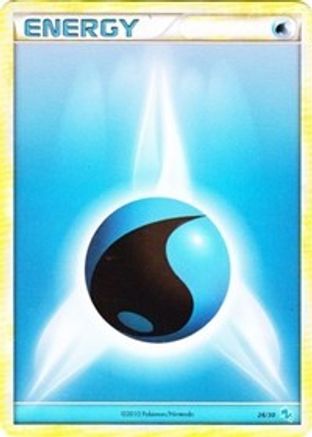 Water Energy (#4)  HGSS Trainer Kit Gyarados & Raichu - Common