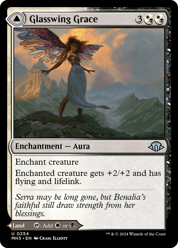 Glasswing Grace (MH3-254) - Modern Horizons 3