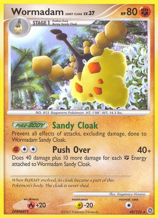 Wormadam Sandy Cloak [SW - 42/132]
