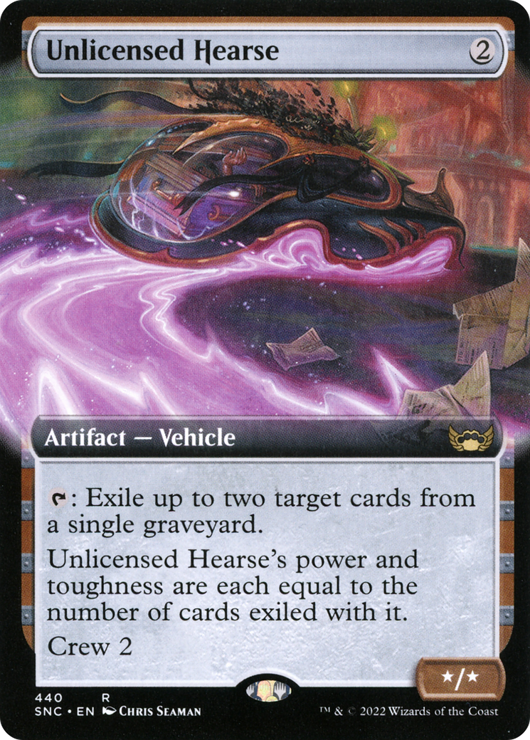 Unlicensed Hearse (Extended Art) [SNC - 440]