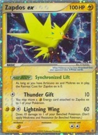Zapdos ex - 033 (EX Collector's Window Tins) [PR - 033]
