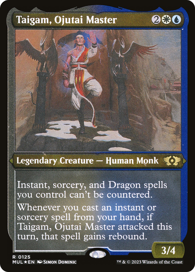 Taigam, Ojutai Master (Foil Etched) [MUL - 125]