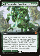 Turntimber Symbiosis (Extended Art) (ZNR-364) - Zendikar Rising: (Extended Art) Foil
