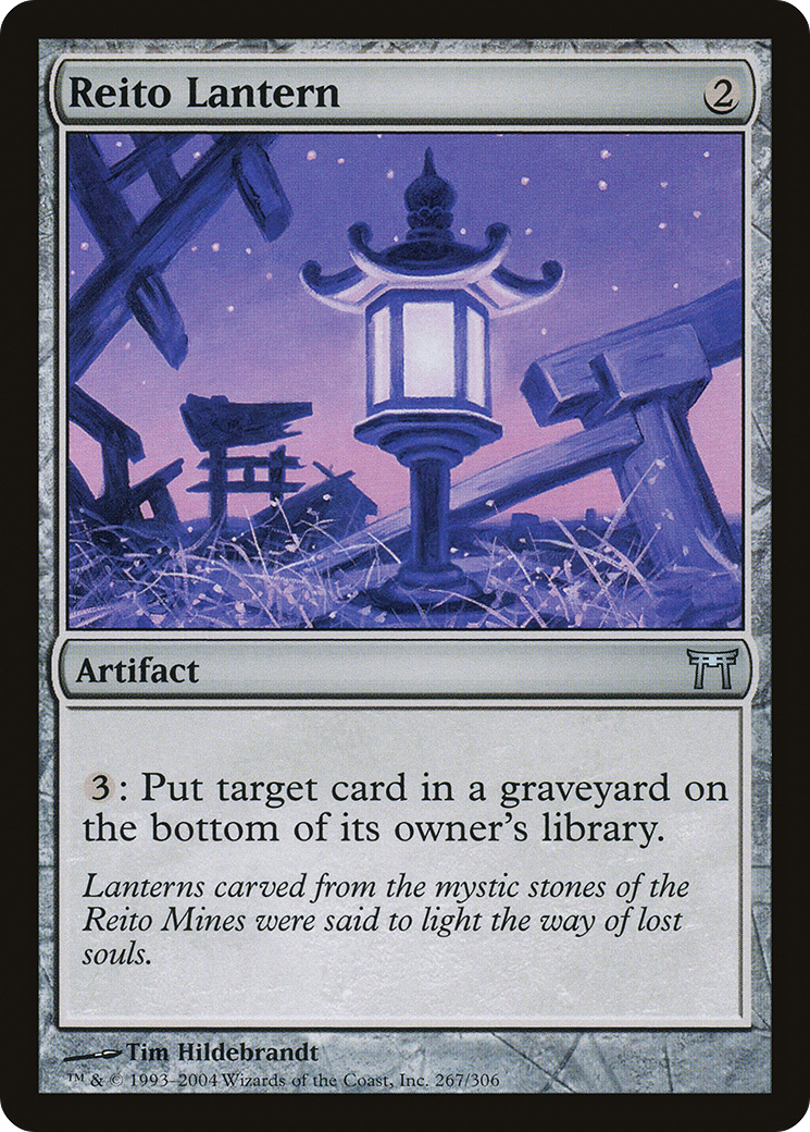 Reito Lantern (CHK-267) - Champions of Kamigawa Foil