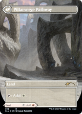 Needleverge Pathway (Borderless) (SLU-019) - Secret Lair: Ultimate Edition: (Showcase) (Borderless) Foil
