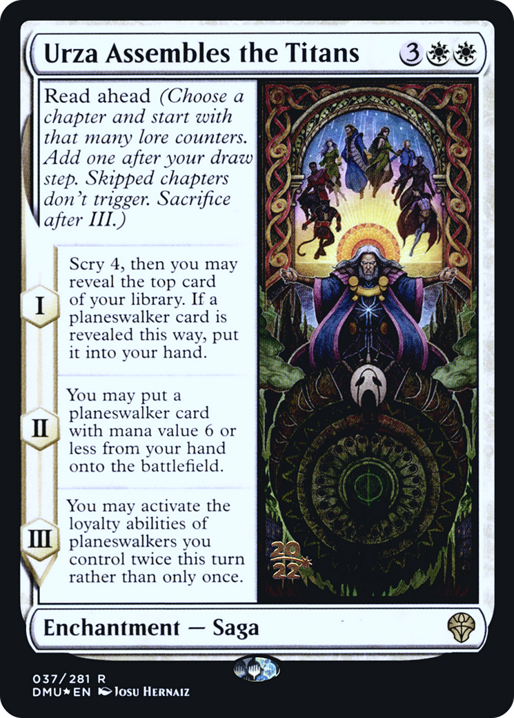 Urza Assembles the Titans [PRE - 37]