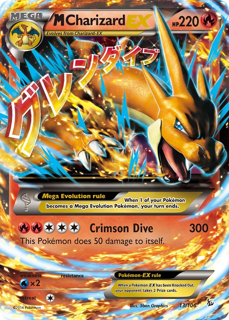 M Charizard EX Y