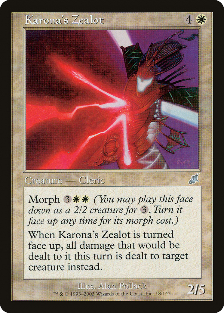 Karona's Zealot [SCG - 18]