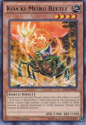 Koa'ki Meiru Beetle (BP03-EN066) - Battle Pack 3: Monster League 1st Edition
