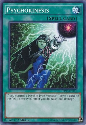 Psychokinesis (BP03-EN161) - Battle Pack 3: Monster League 1st Edition