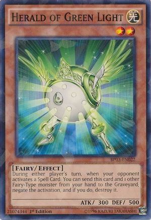 Herald of Green Light (Shatterfoil) [BP03 - BP03-EN022]