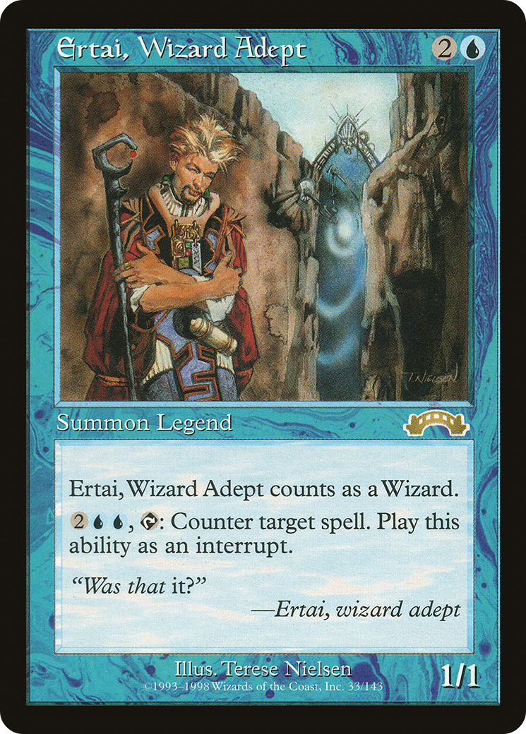 Ertai, Wizard Adept [EXO - 33]