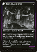 Ecstatic Awakener (DBL-100) - Innistrad: Double Feature: (Double Faced Transform) Foil