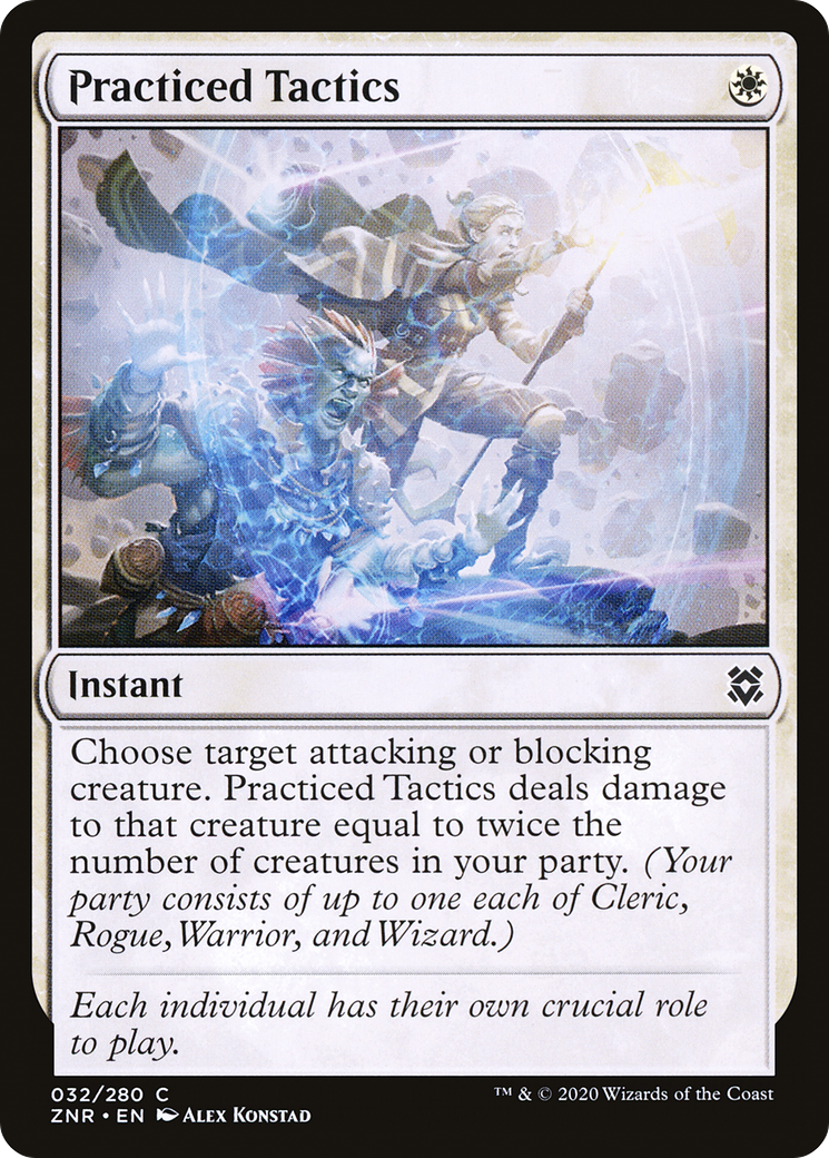 Practiced Tactics (ZNR-032) - Zendikar Rising