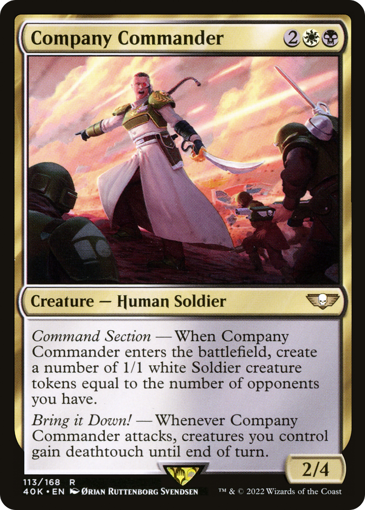 Company Commander [40K - 113]