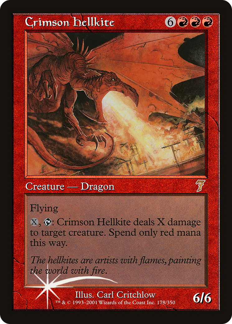 Crimson Hellkite [7ED - 178]