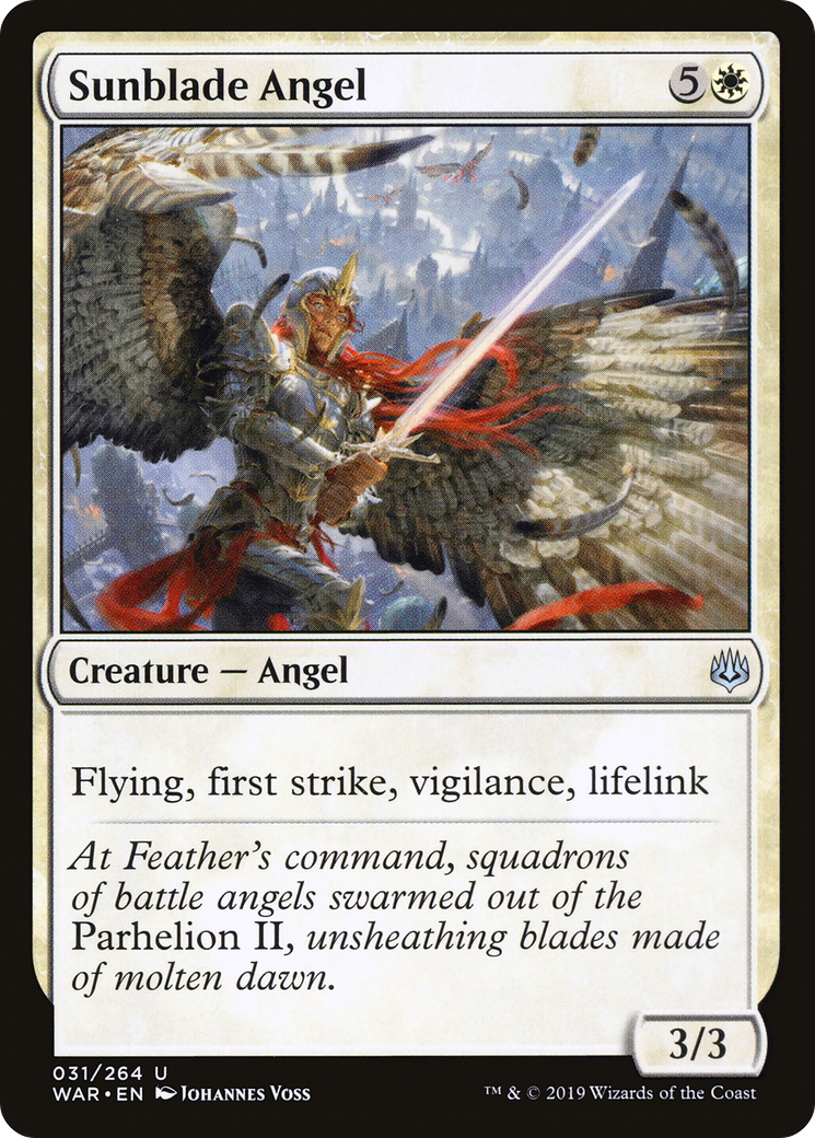 Sunblade Angel [WAR - 31]