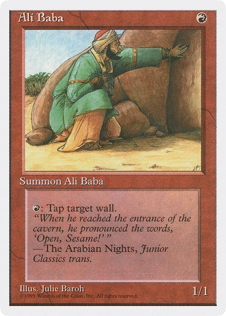 Ali Baba [4ED - N/A]
