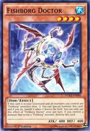 Fishborg Doctor (DUEA-EN096) - Duelist Alliance 1st Edition