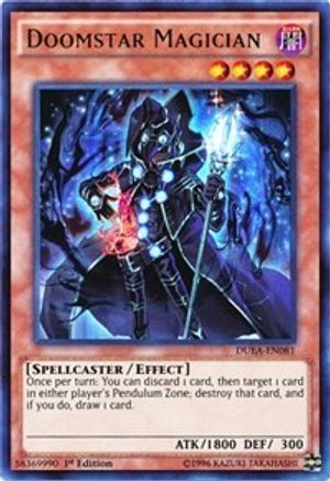 Doomstar Magician (DUEA-EN081) - Duelist Alliance 1st Edition