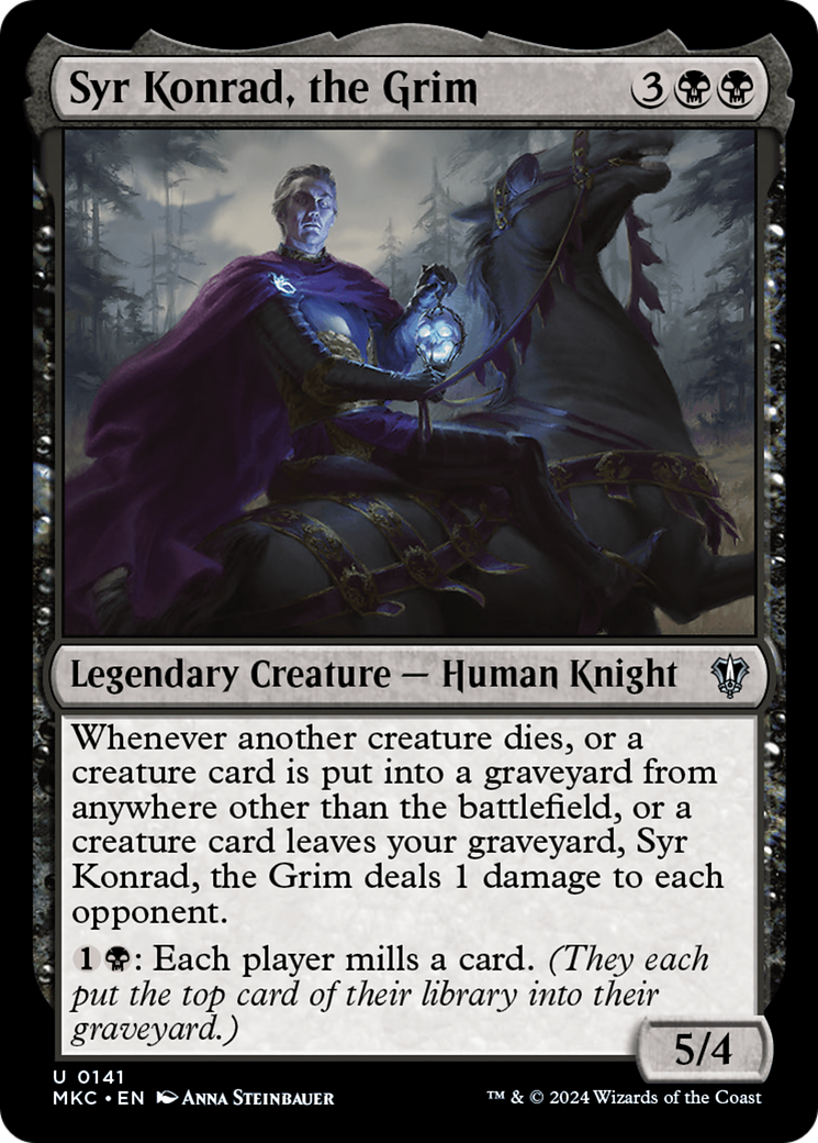Syr Konrad, the Grim [MKC - 141]