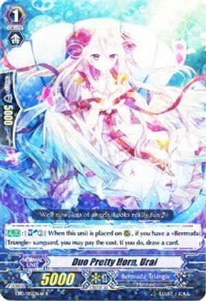 Duo Pretty Horn, Ural (White) (EB10/015EN-W) - EB - Divas Duet