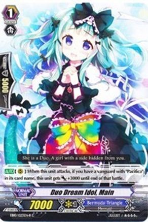 Duo Dream Idol, Main (Black) (EB10/023EN-B) - EB - Divas Duet