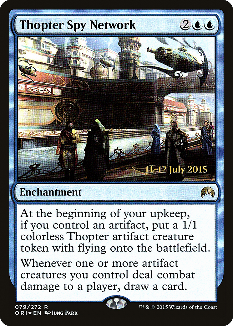 Thopter Spy Network (PRE-079) - Magic Origins Promos Foil
