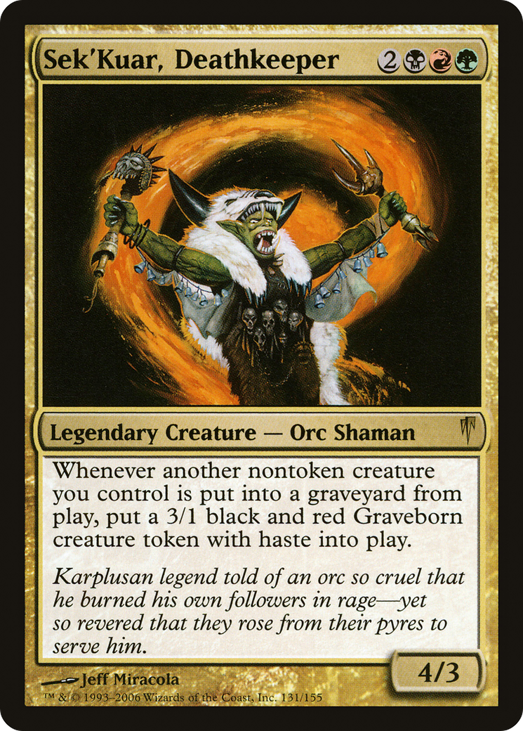 Sek'Kuar, Deathkeeper [CSP - 131]