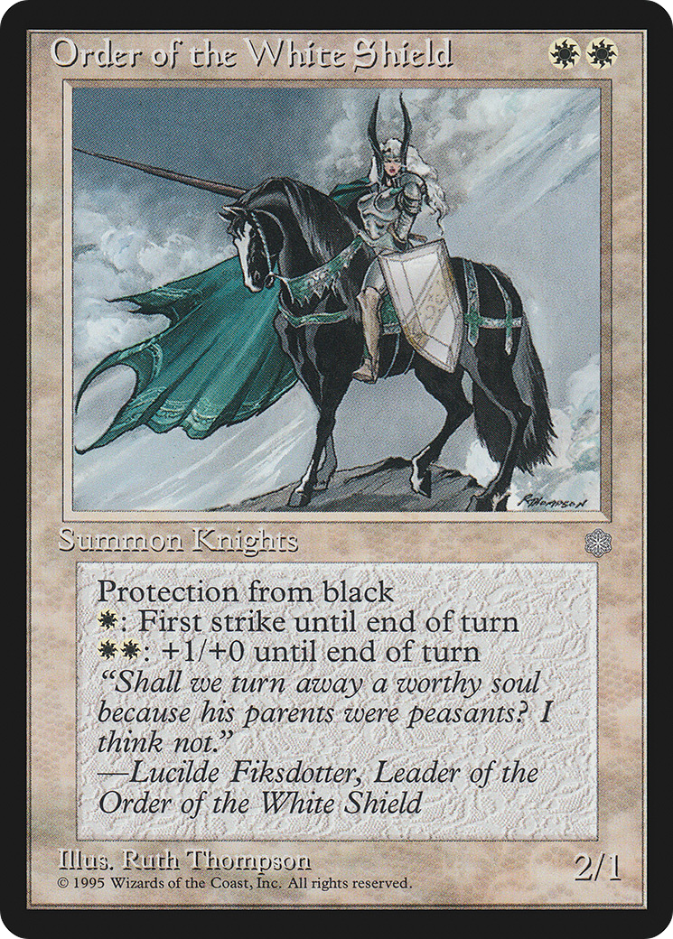 Order of the White Shield [ICE - 270]